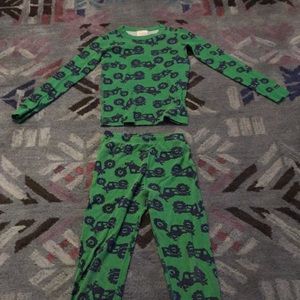 (Kids)-(Boys)Green pajamas